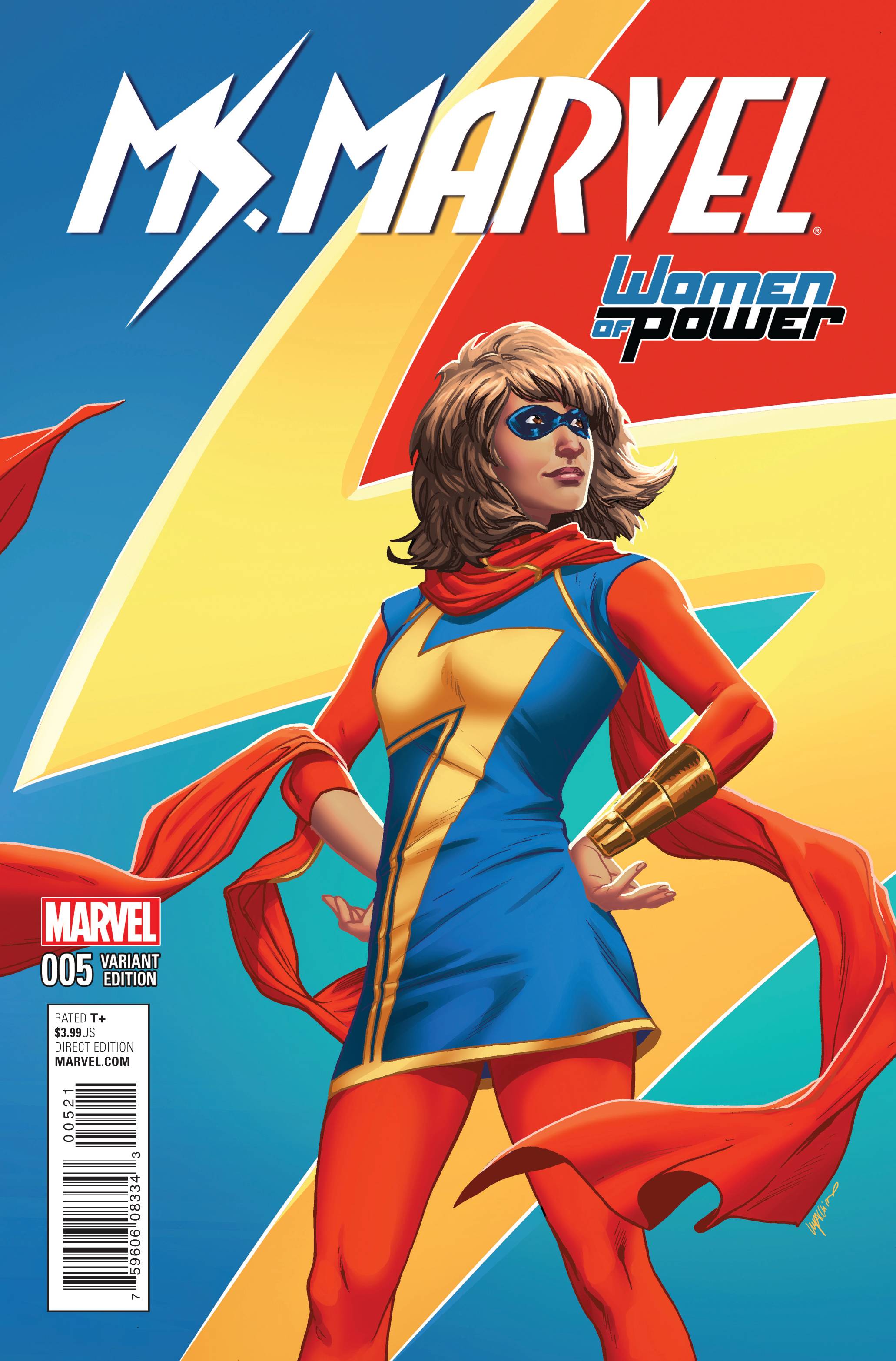 Ms. Marvel #5 (Lupacchino Wop Variant) (2015)