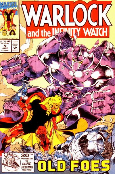 Warlock And The Infinity Watch #5 [Direct] - Nm- 9.2