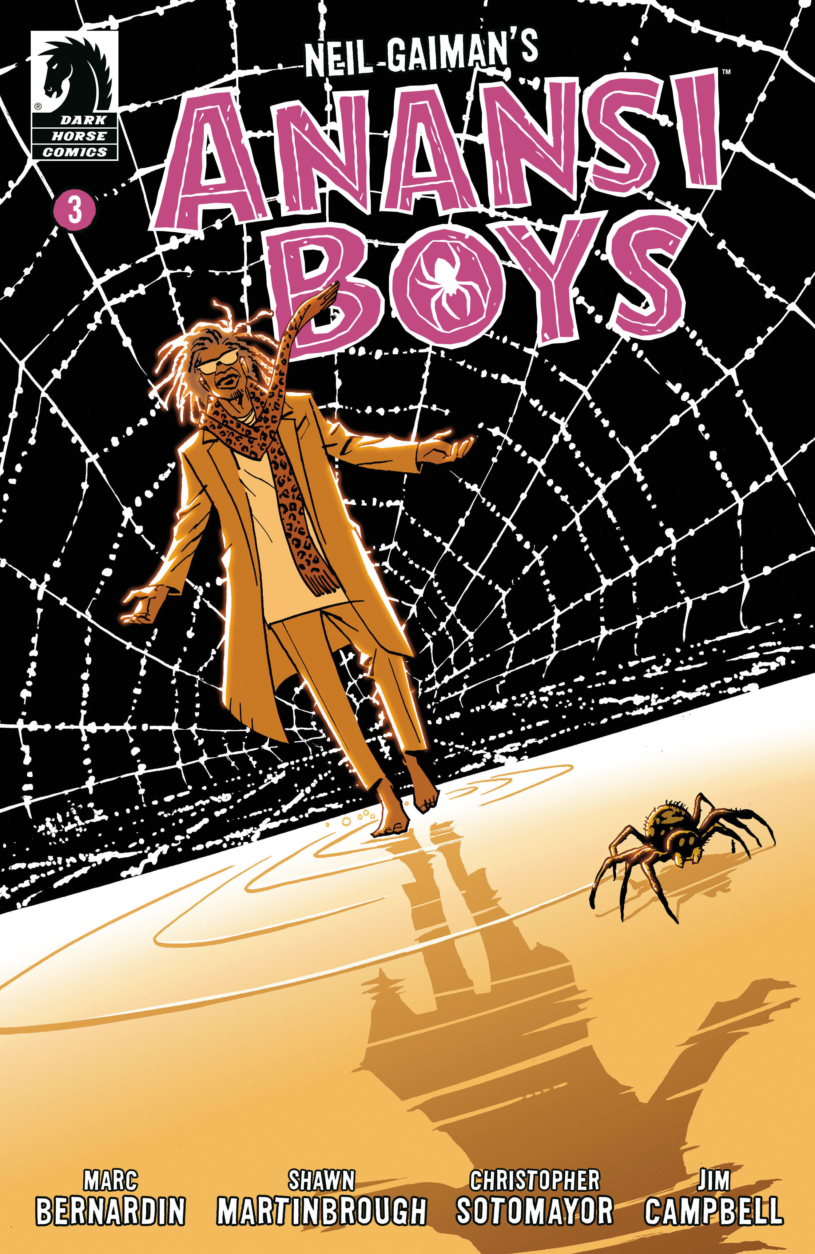 Anansi Boys #3 Cover B (Shawn Martinbrough)