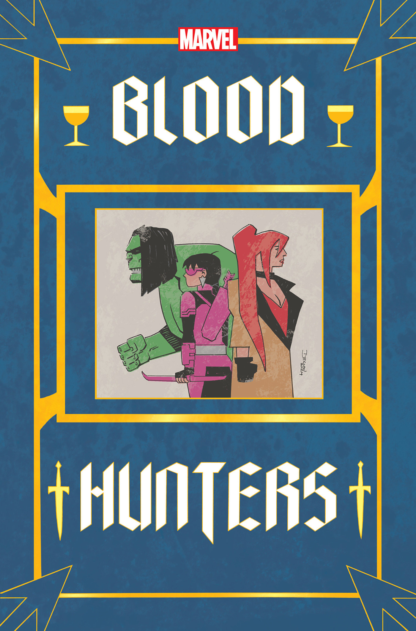 Blood Hunters #2 Declan Shalvey Book Cover Variant (Blood Hunt)