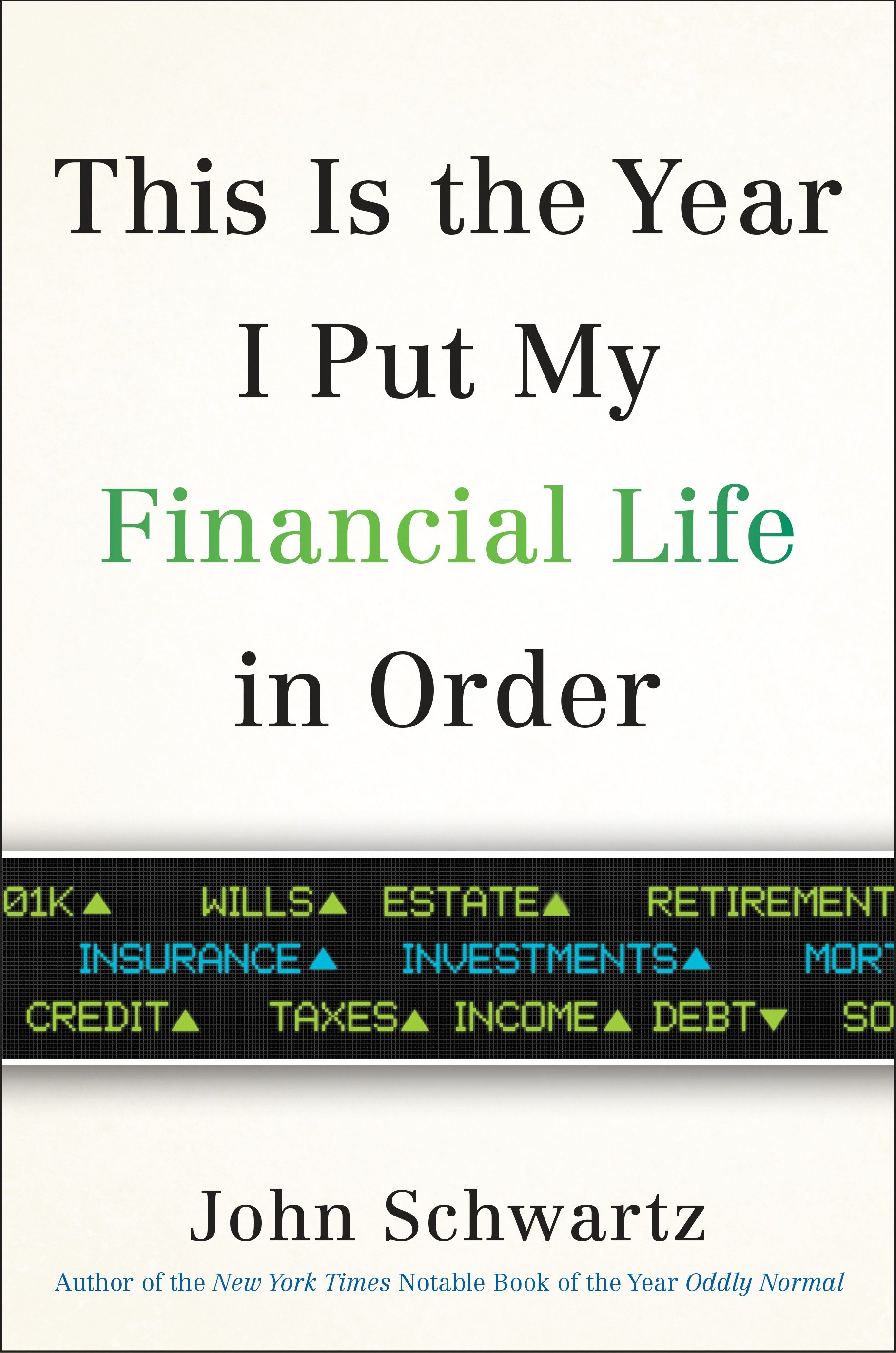 This Is The Year I Put My Financial Life In Order (Hardcover Book)