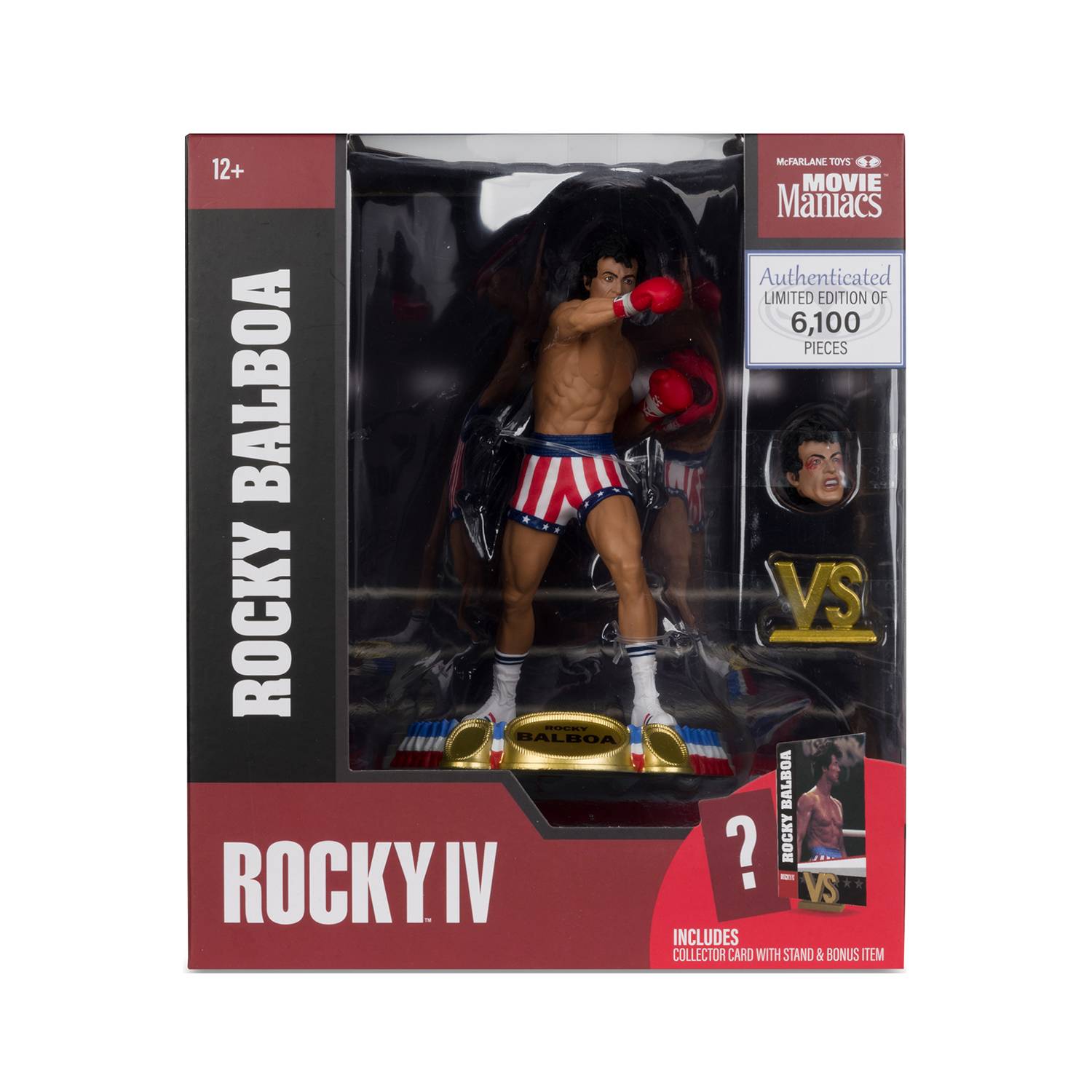 Movie Maniacs Rocky Wave 3 Rocky 4 Rocky 6-inch Posed Figure