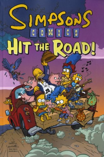 Simpsons Comics Graphic Novel Volume 17 Hit The Road