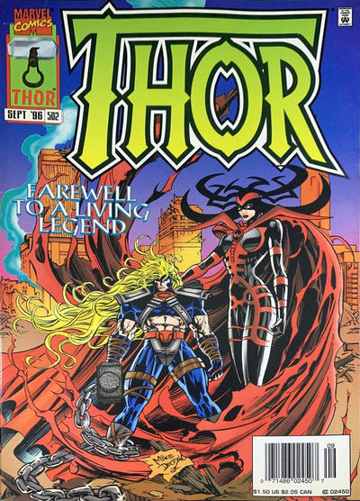 Thor #502 [Newsstand]-Very Fine (7.5 – 9)