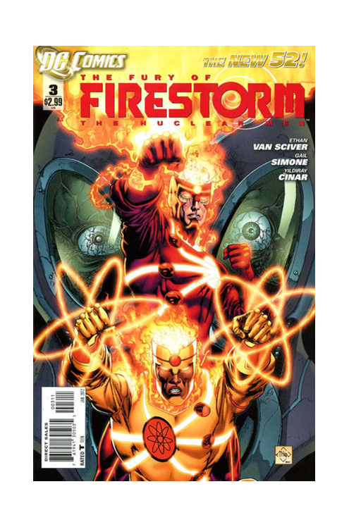 Fury of Firestorm The Nuclear Men #3 (2011)