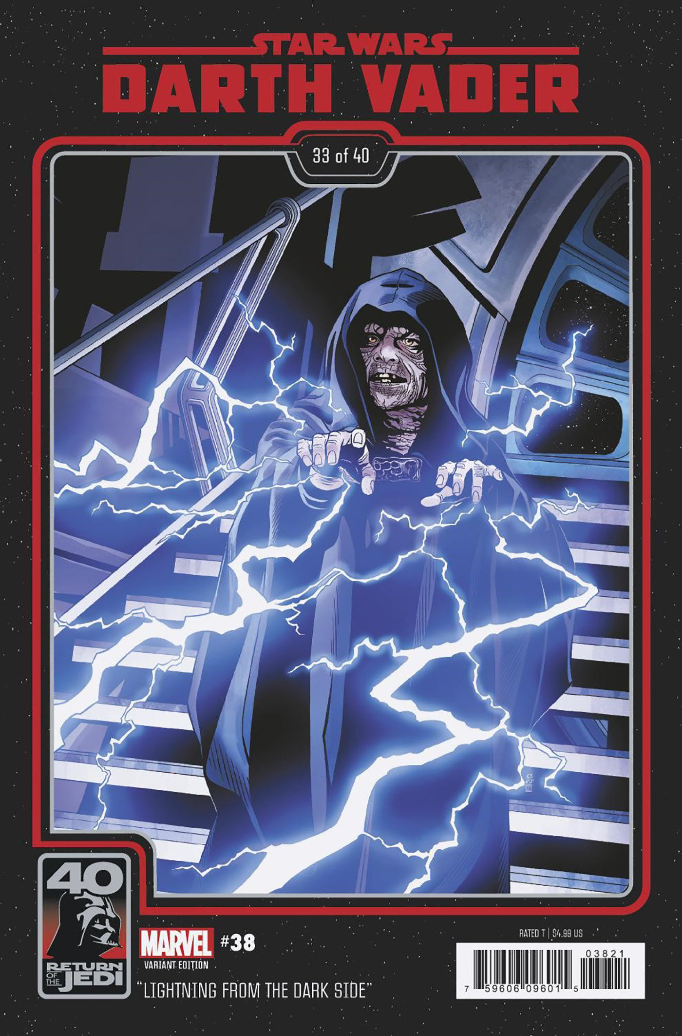 Star Wars: Darth Vader #38 Chris Sprouse Return of the Jedi 40th Anniversary Variant (Dark Droids)