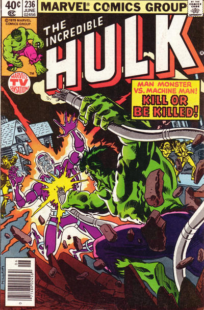 The Incredible Hulk #236 [Newsstand](1962)-Very Fine (7.5 – 9)