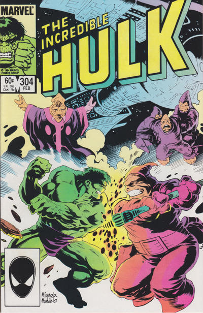 The Incredible Hulk #304 [Direct]-Very Fine (7.5 – 9)