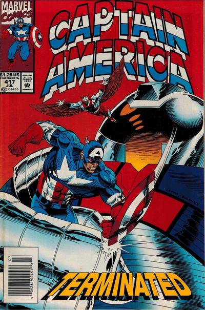 Captain America #417 [Newsstand]-Good (1.8 – 3)