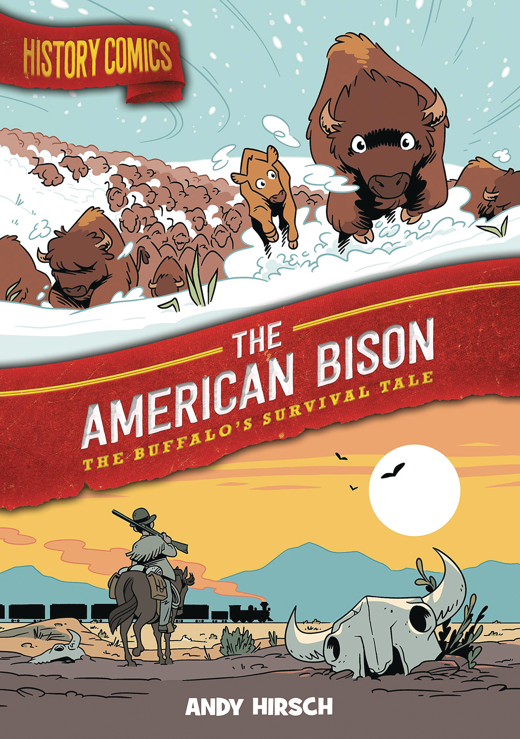 History Comics Graphic Novel American Bison