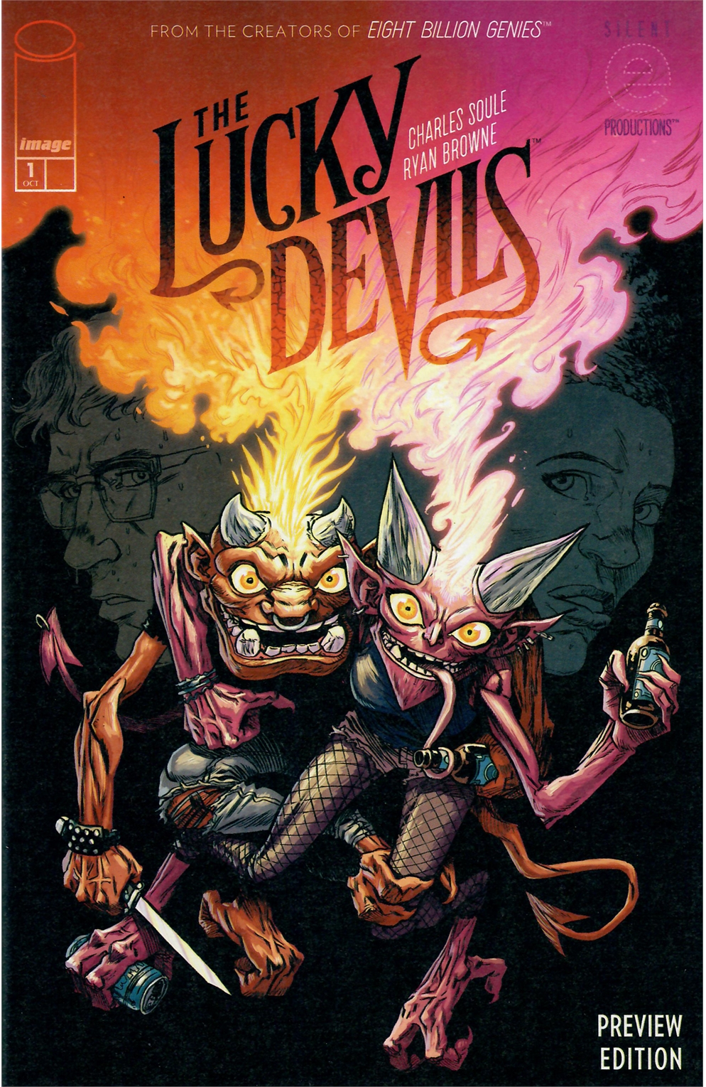 Lucky Devils Preview Edition Ashcan New York ComicCon 2024 Cover A