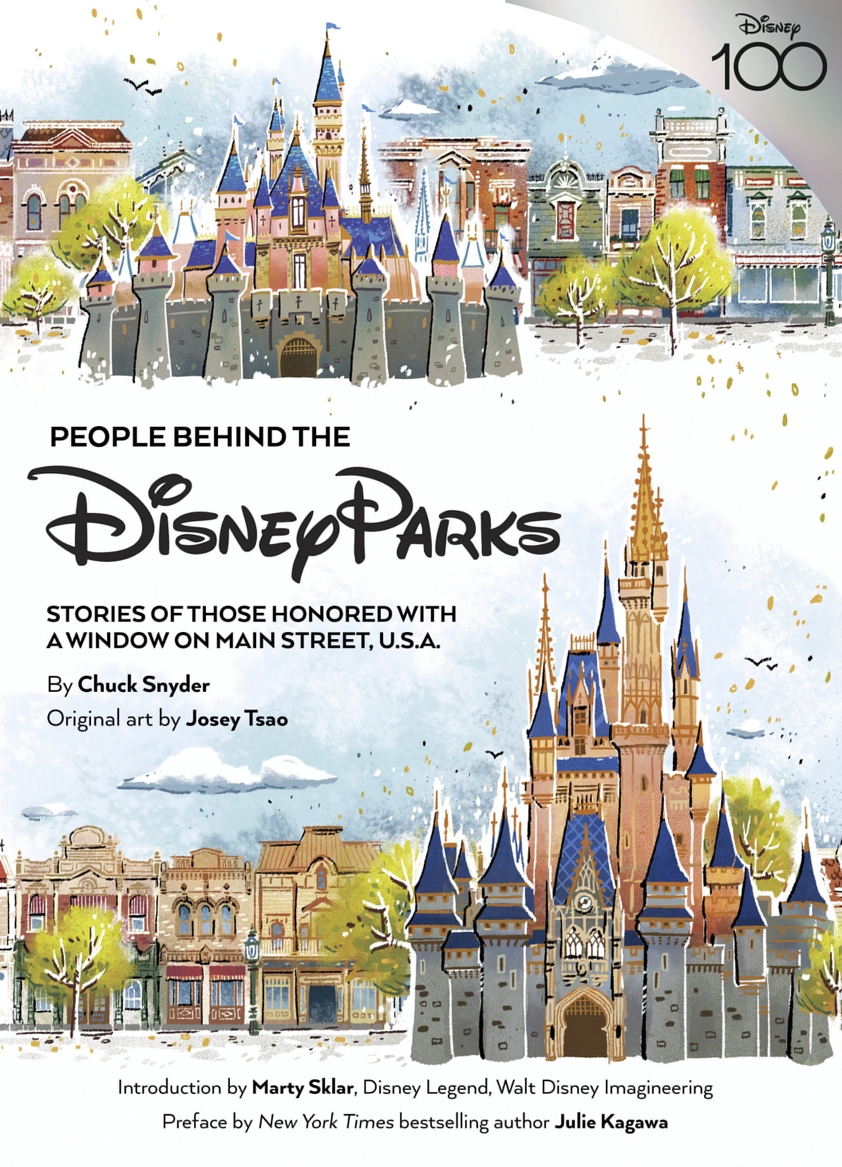 People Behind The Disney Parks (Hardcover Book)