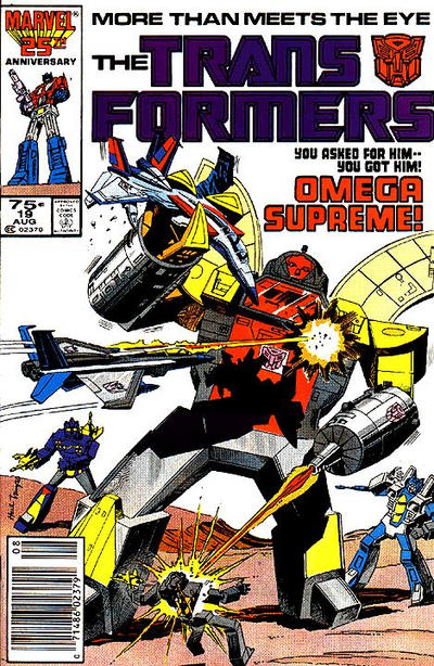 The Transformers #19 [Newsstand](1984)-Very Fine (7.5 – 9)