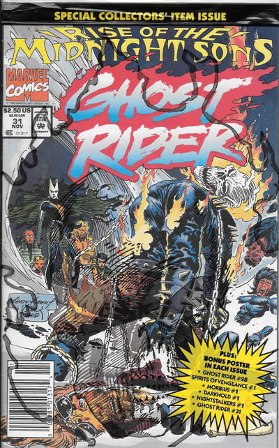 Ghost Rider #31 (1990) [Newsstand]-Very Good (3.5 – 5)