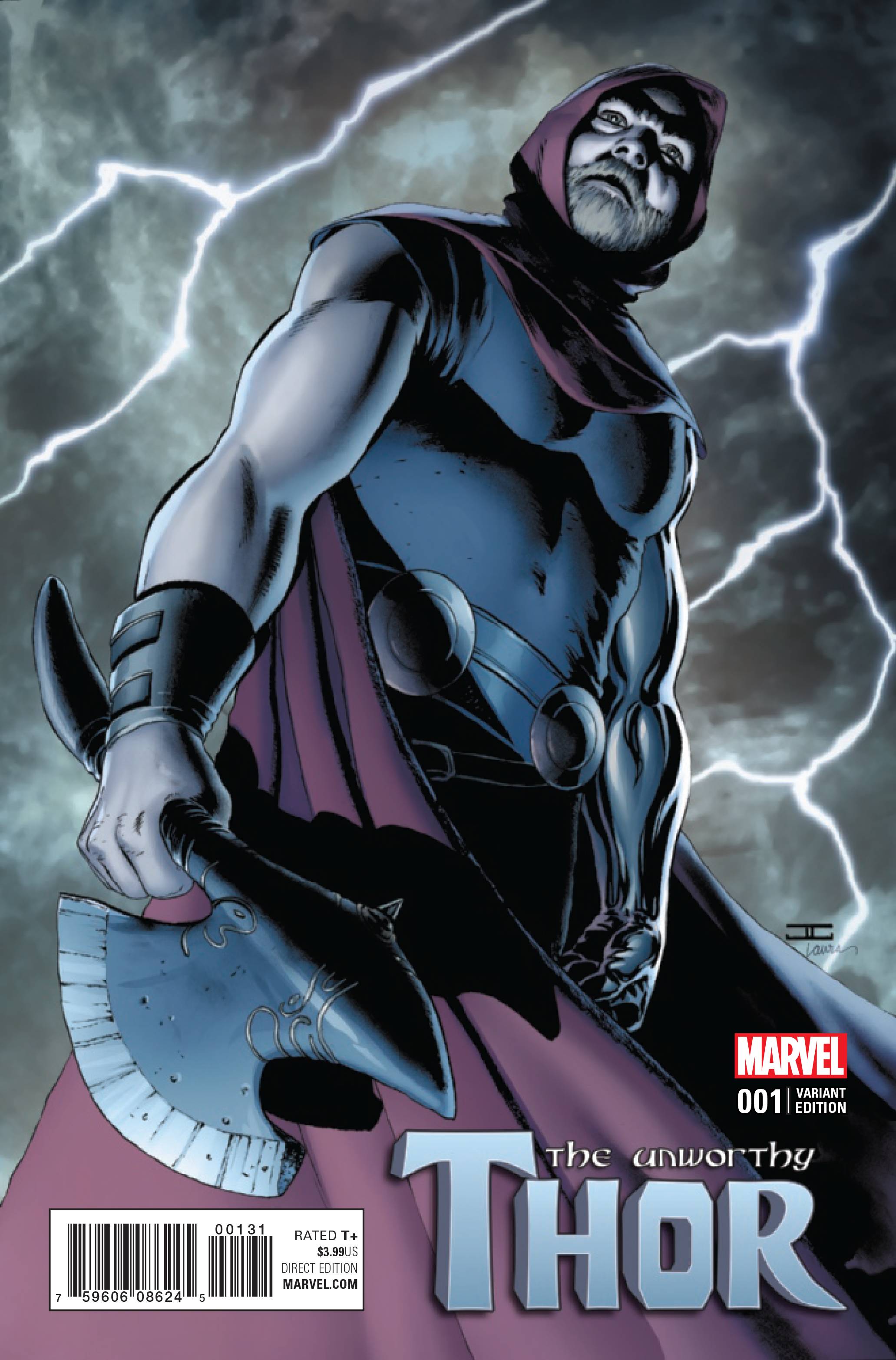 Unworthy Thor #1 Cassaday Variant
