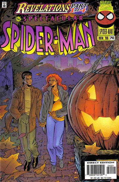 The Spectacular Spider-Man #240 [Direct Edition - Halloween Cover]-Very Fine