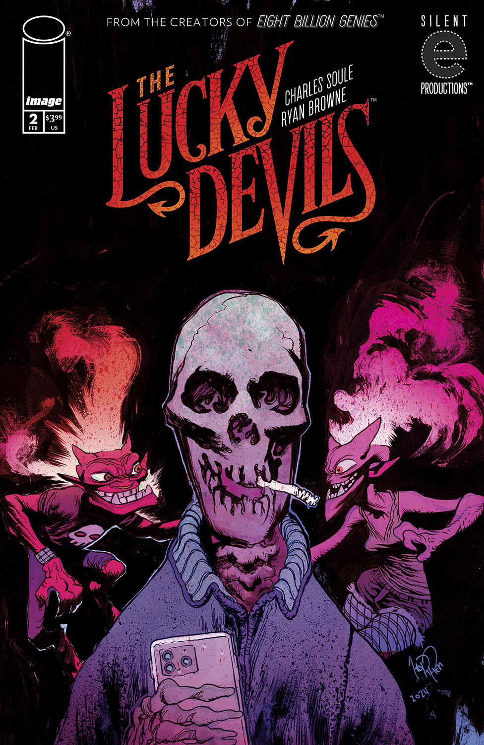 Lucky Devils #2 Cover B James Harren Variant (Mature) (Of 9)