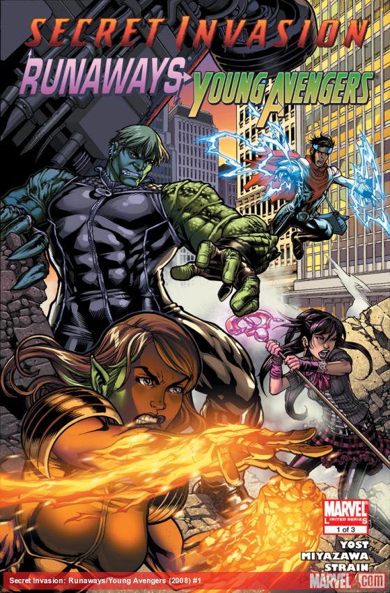 Secret Invasion Runaways/young Avengers #1 (2008)