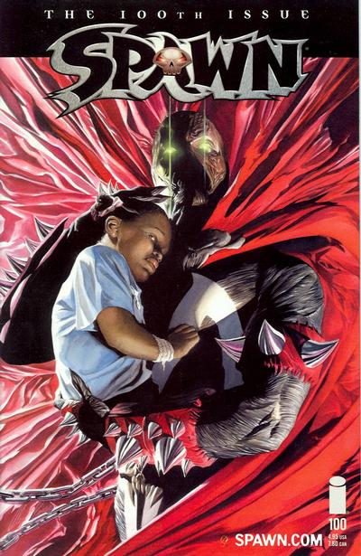 Spawn #100 [Alex Ross]-Very Fine (7.5 – 9)