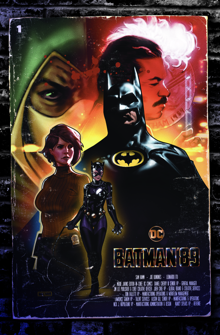 Batman 89 #1 Team Cover Ken Taylor & Taurin Clarke Card Stock Variant (Of 6)