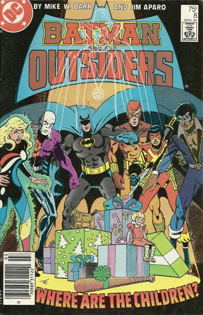 Batman And The Outsiders #8 [Newsstand]-Fine (5.5 – 7)