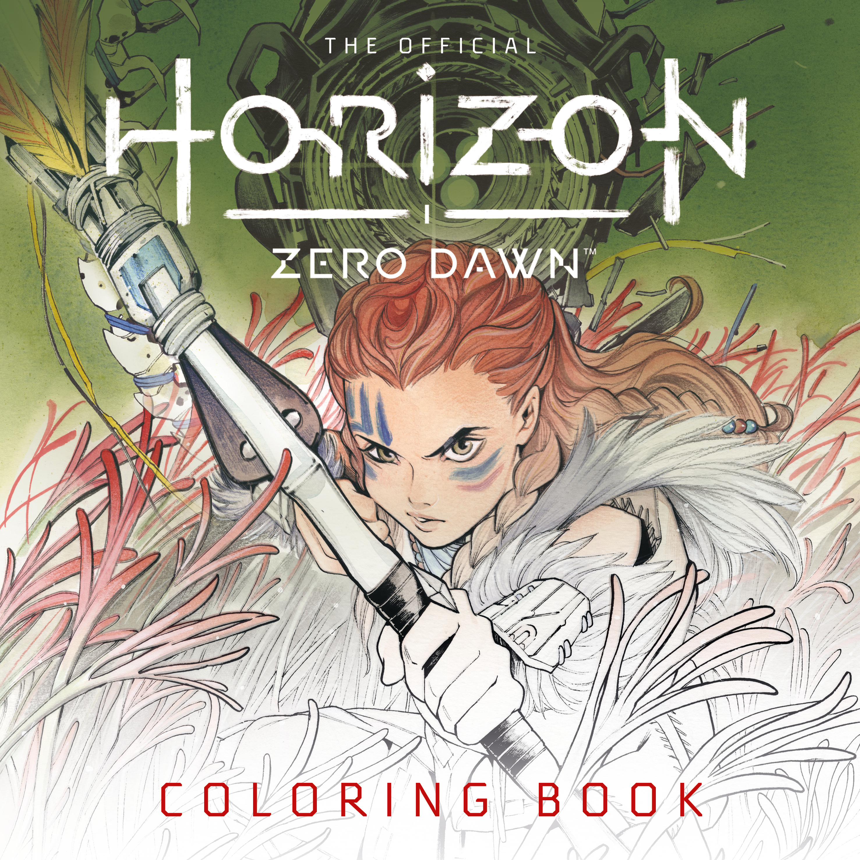 Official Horizon Zero Dawn Momoko Coloing Book (Mature)