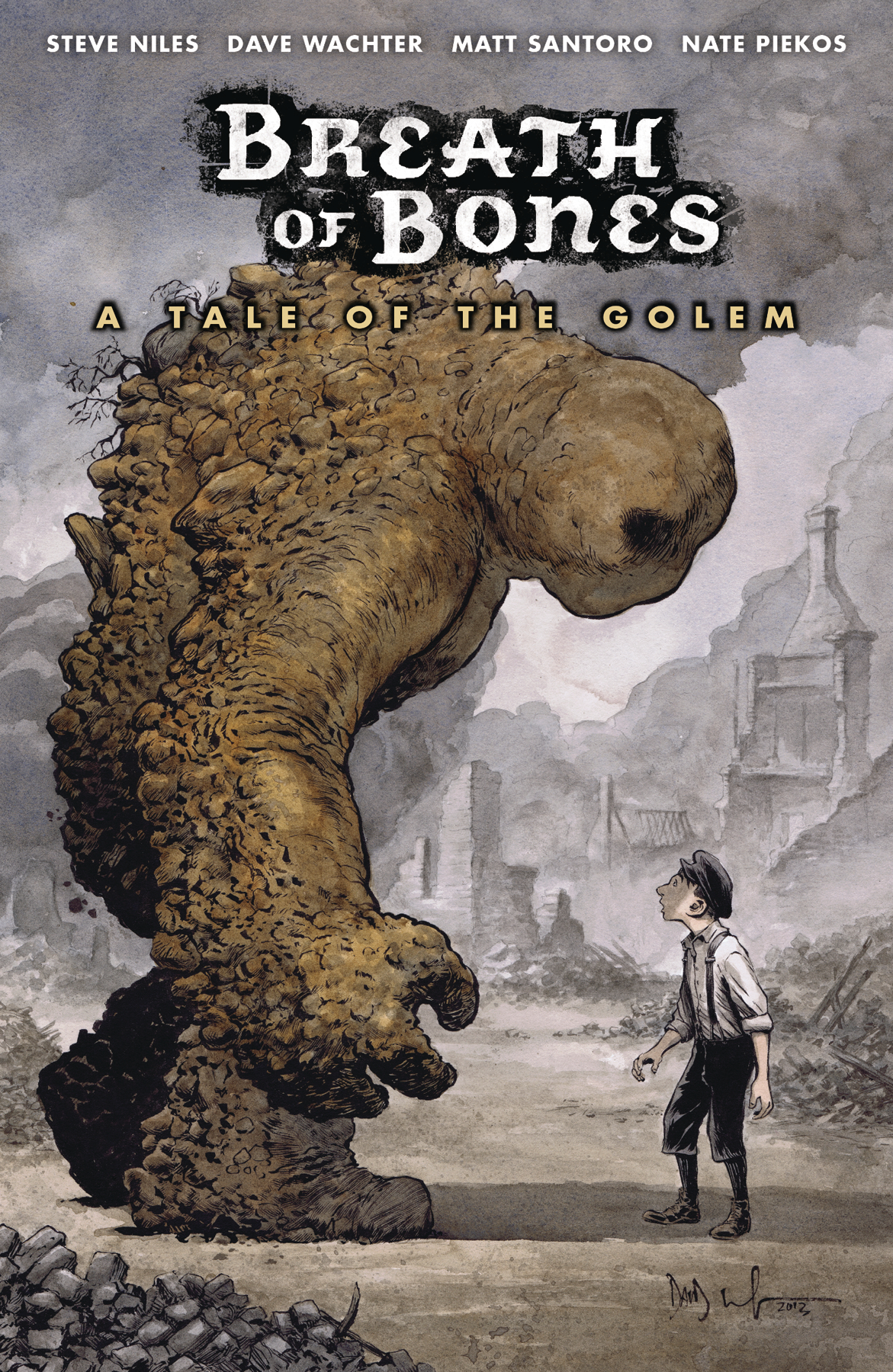 Breath of Bones A Tale of Golem Graphic Novel (Mature)