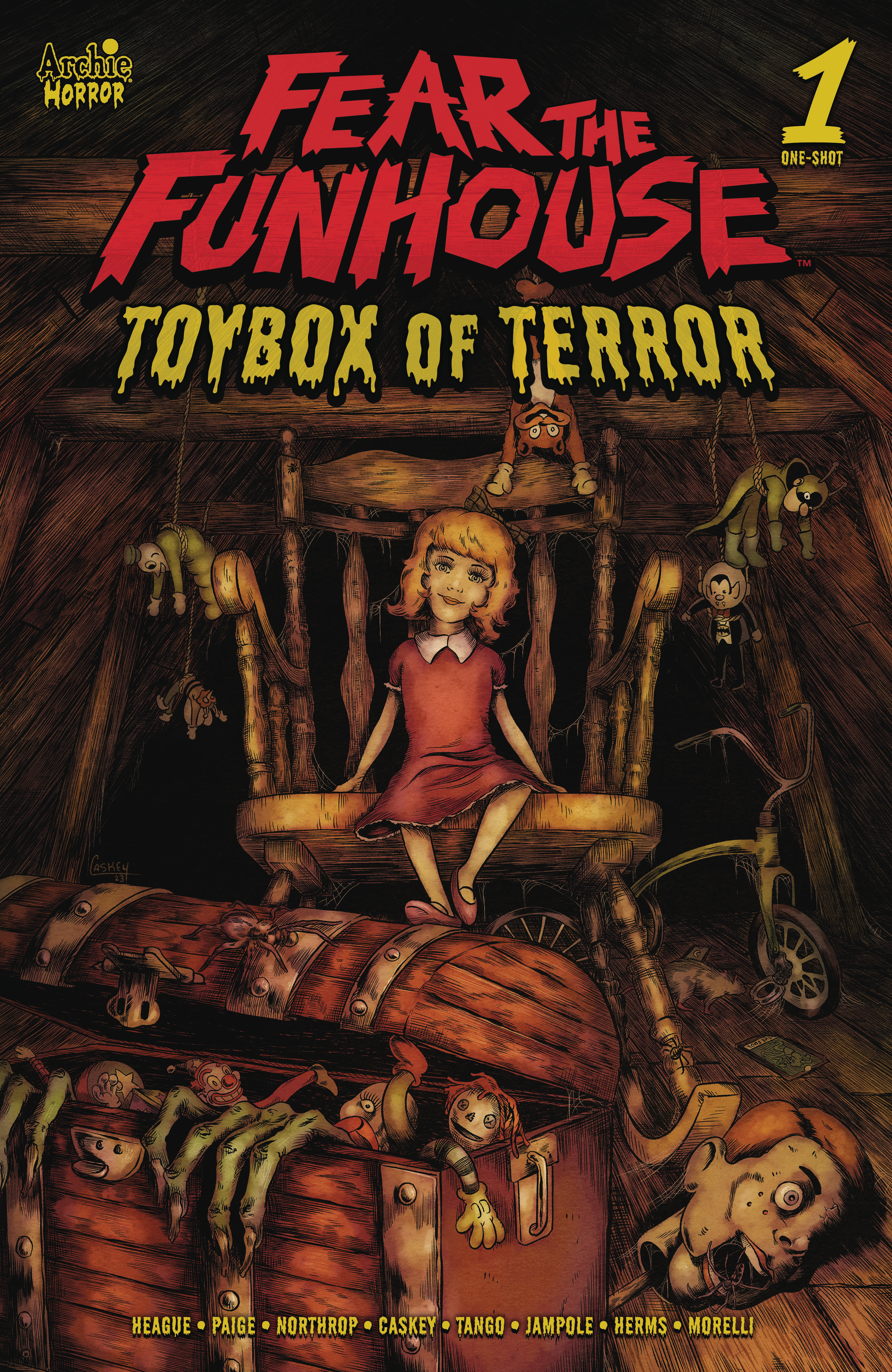 Fear The Funhouse Presents Toybox of Terror #1 Cover A Ryan Caskey