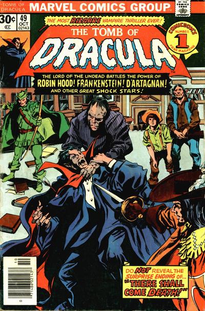 Tomb of Dracula #49 - Vf-