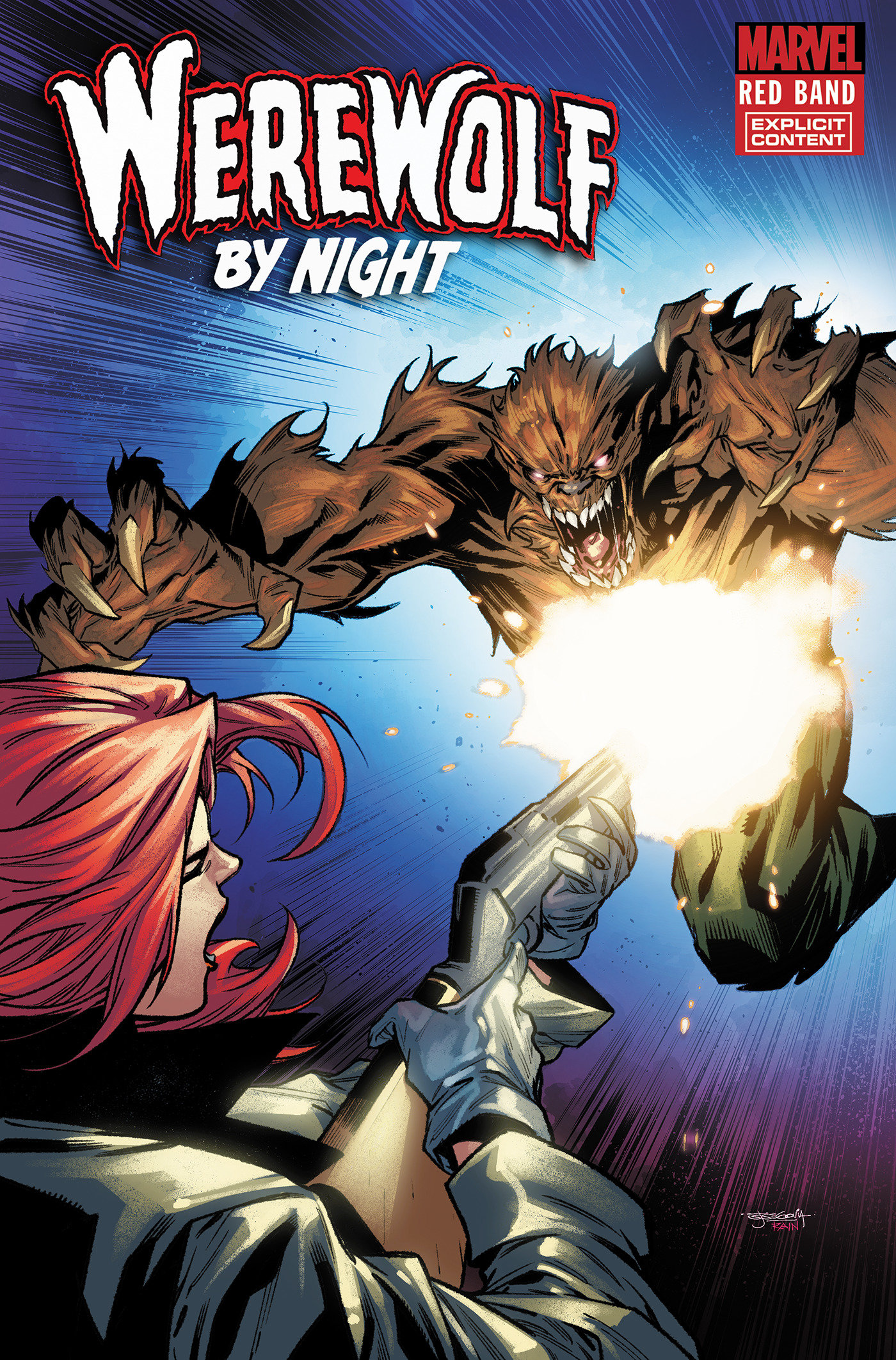 Werewolf by Night Red Band #2 Stephen Segovia Variant [Polybagged]