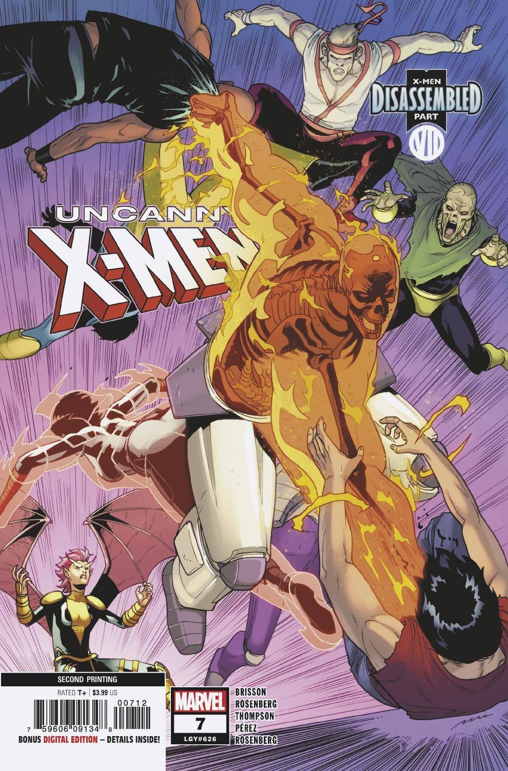 Uncanny X-Men #7 2nd Printing Perez Variant (2018)