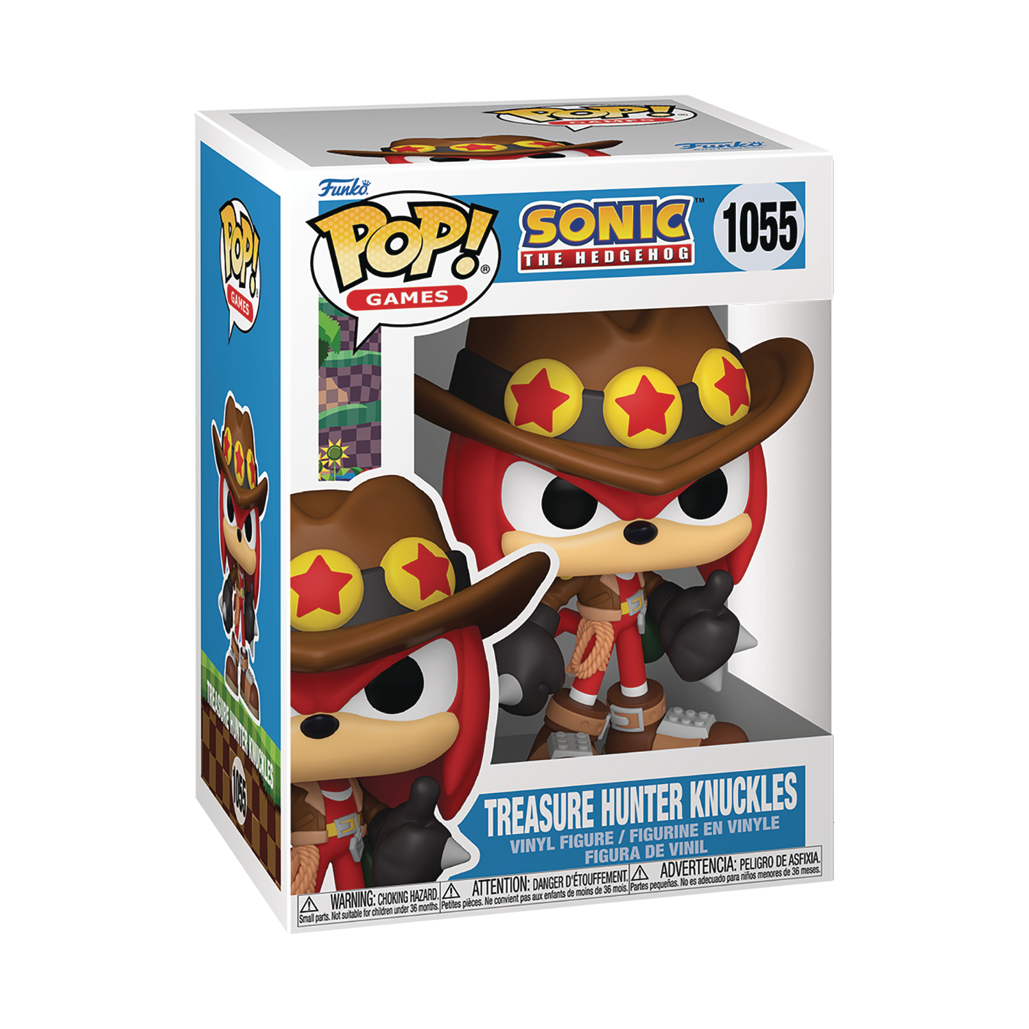 Sonic the Hedgehog Treasure Hunter Knuckles Funko Pop! Vinyl Figure #1055