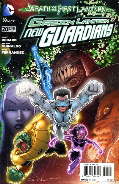 Green Lantern New Guardians #20 (Wrath) (2011)