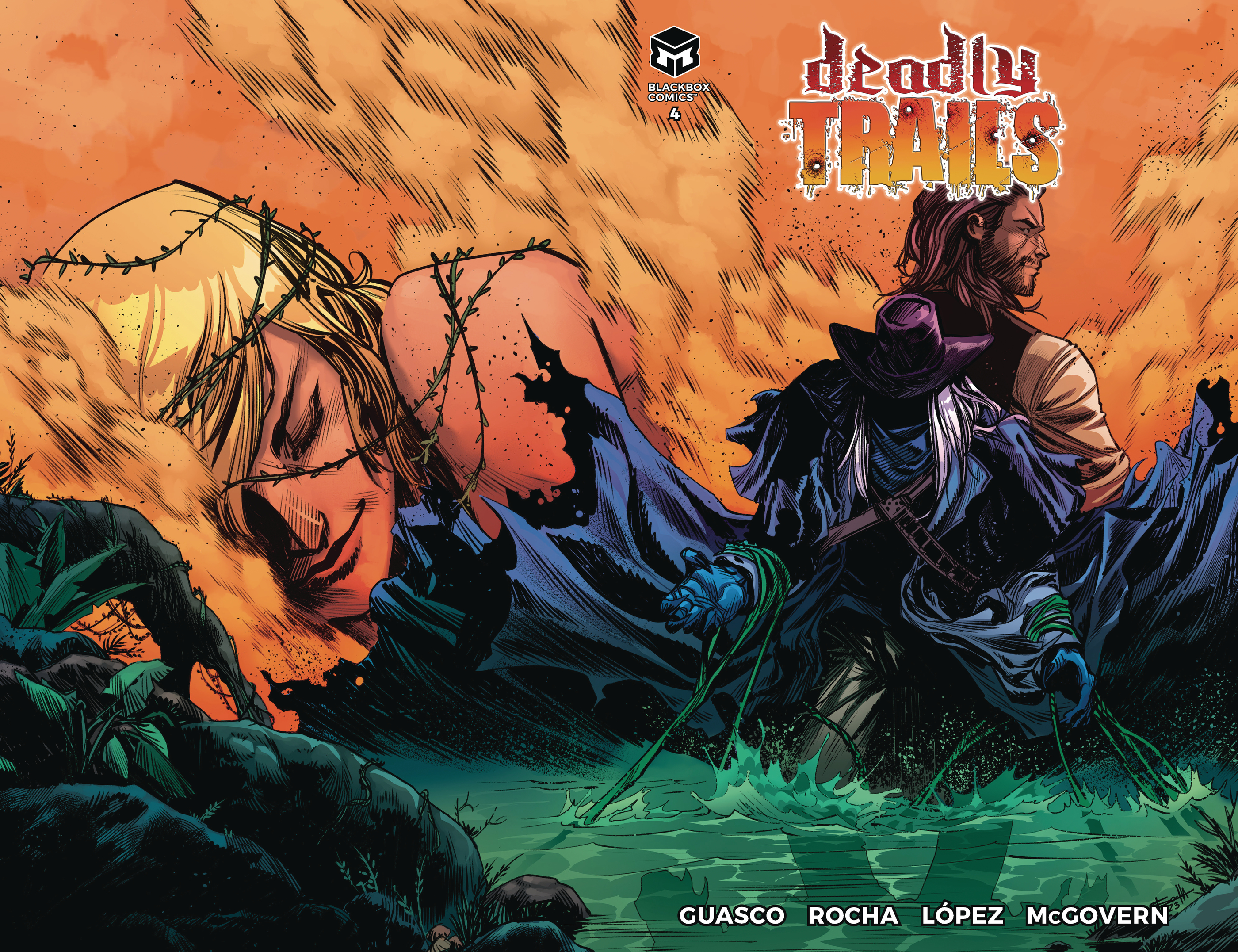 Deadly Trails #4 Cover A Rocha (Of 5)