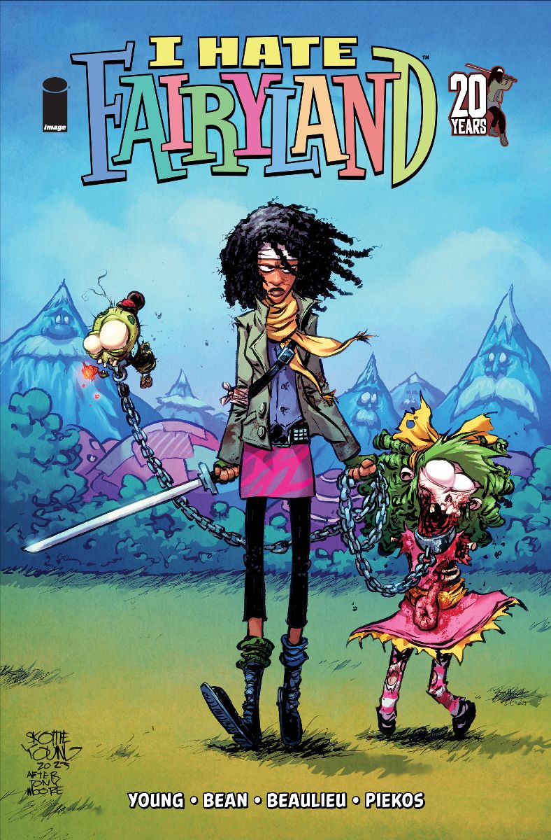 I Hate Fairyland #10 Cover D Young (Mature) The Walking Dead 20th Anniversary Team-Up Variant