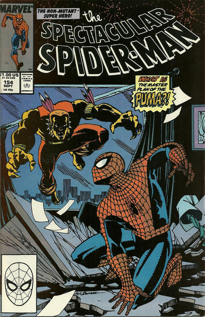 The Spectacular Spider-Man #154 [Direct]-Fine (5.5 – 7)