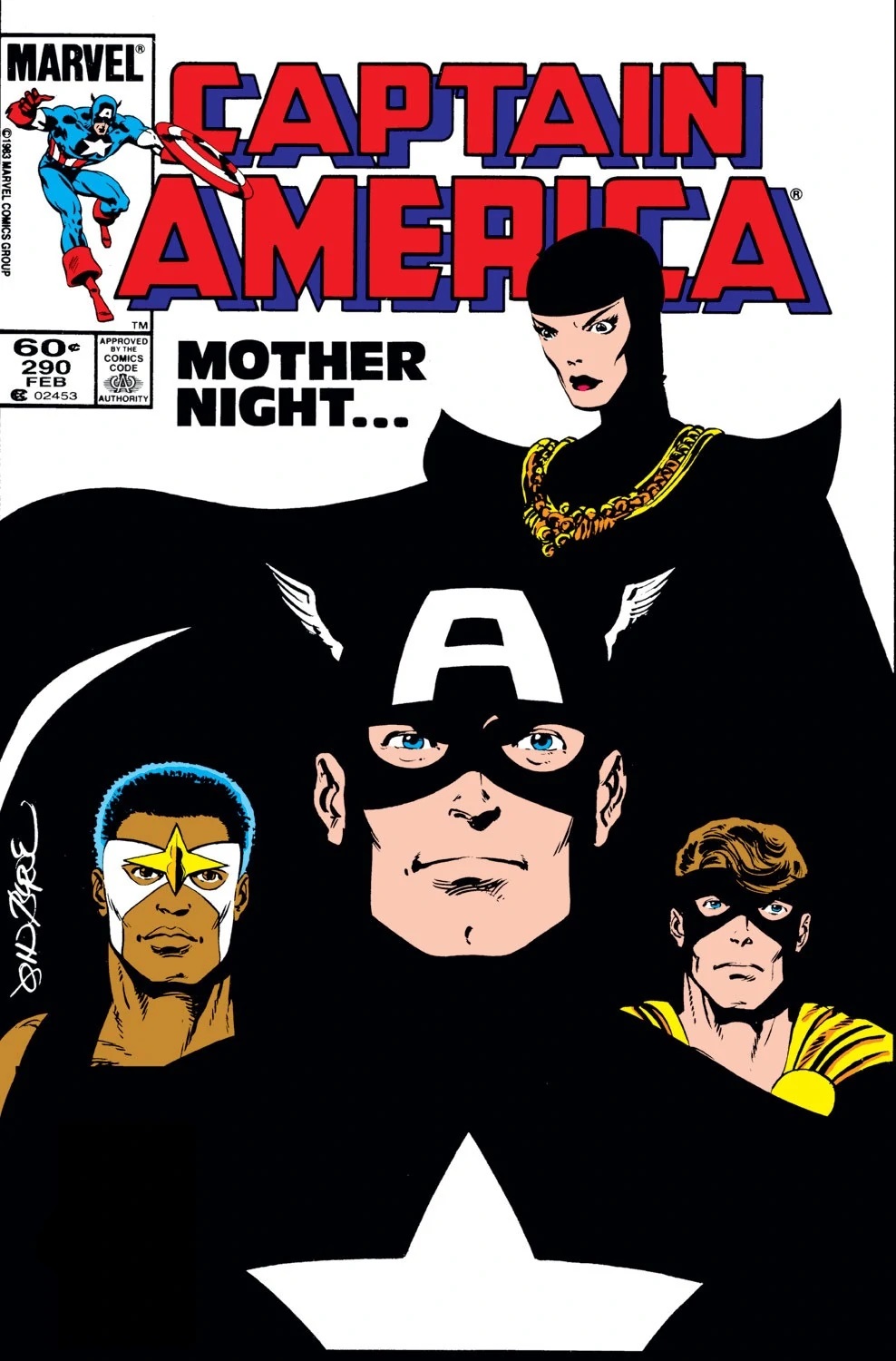 Captain America Volume 1 #290 (Newsstand Edition)