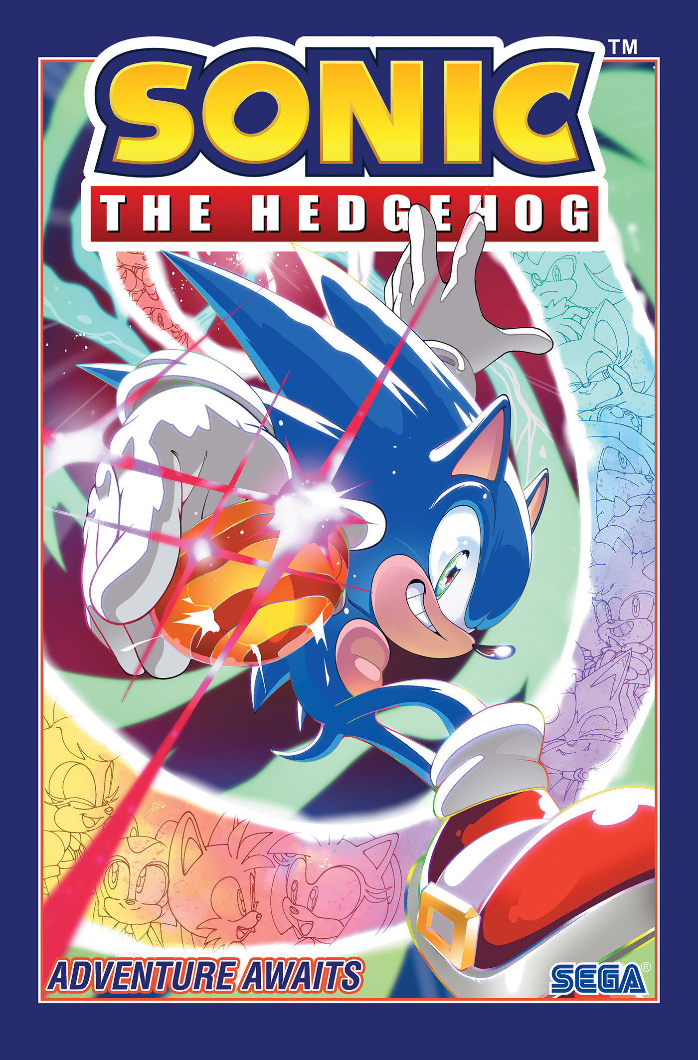 Sonic the Hedgehog Graphic Novel Volume 17 Adventure Awaits