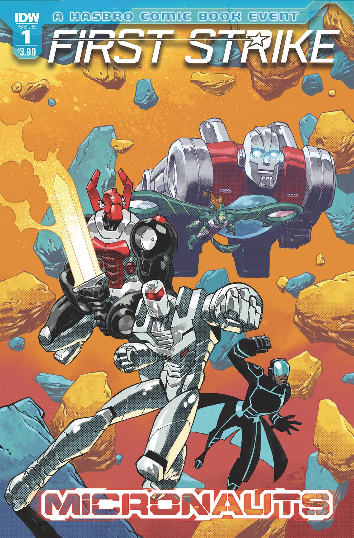 Micronauts First Strike #1 Cover A Daniel