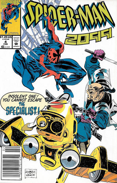 Spider-Man 2099 #4 [Newsstand]-Fine (5.5 – 7)