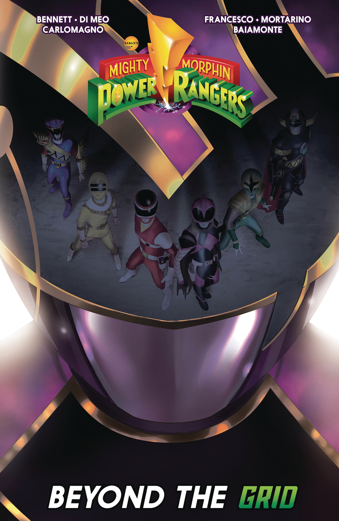 Mighty Morphin Power Rangers Beyond Grid Graphic Novel