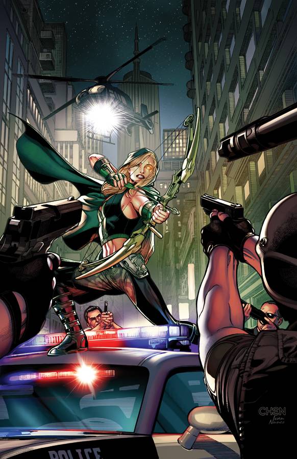 Grimm Fairy Tales Robyn Hood I Love Ny #6 A Cover Chen
