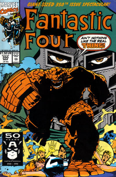 Fantastic Four #350 [Direct] - Vf/Nm 9.0