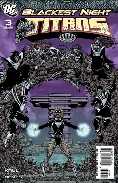 Blackest Night Titans #3 Variant Edition