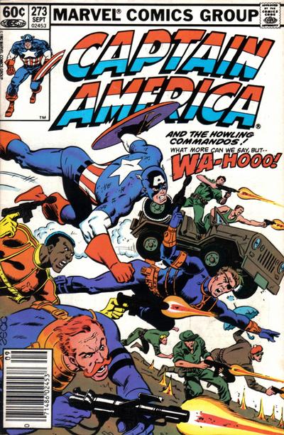 Captain America #273 [Newsstand]-Fine (5.5 – 7)