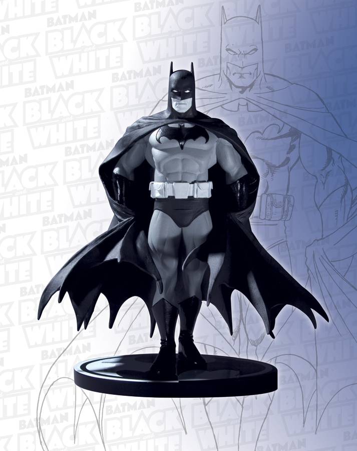 Batman Black & White Statue George Perez