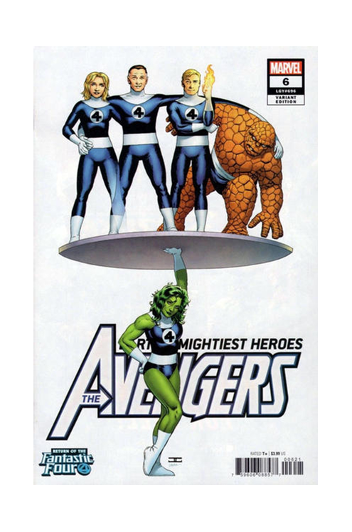 Avengers #6 Cassaday Return of Fantastic Four Variant (2018)