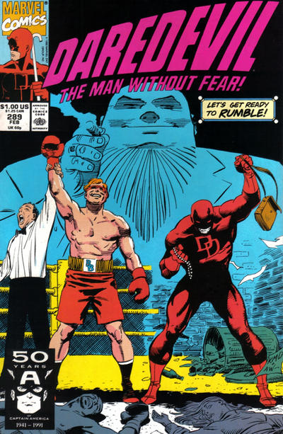 Daredevil #289 [Direct]-Fine (5.5 – 7)