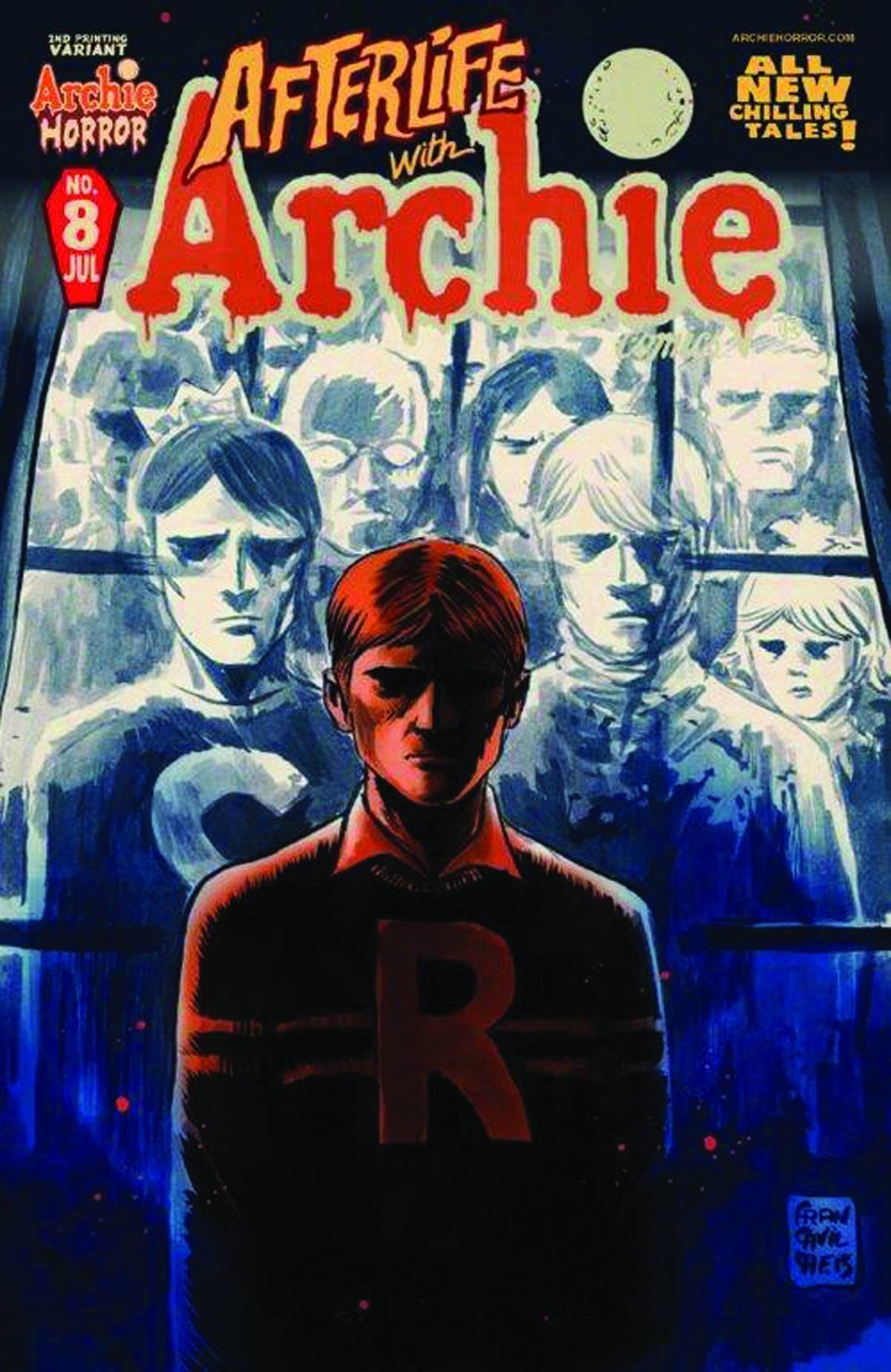 Afterlife With Archie #8 2nd Printing Francavilla Cover