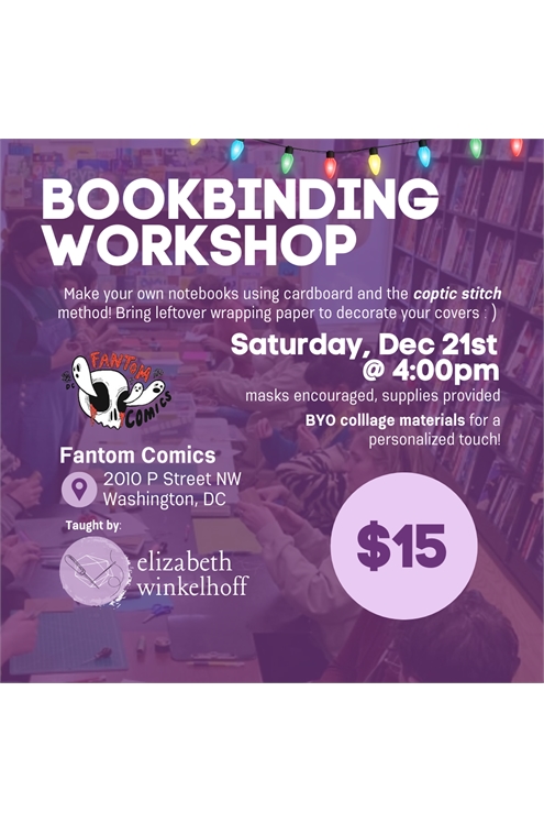 Bookbinding Workshop (December 21, 2024)